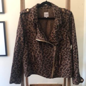 Kensie leopard print jacket.